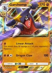 Garchomp ex — Double Rare, Triumphant Light #047