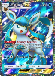Glaceon ex — Super Rare, #083