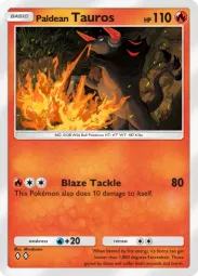 Paldean Tauros — Uncommon, Shining Revelry #013