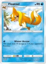 Floatzel — Uncommon, Shining Revelry #017