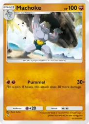 Machoke — Common, Shining Revelry #038