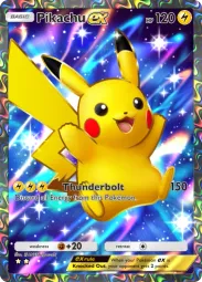 Pikachu ex — Super Rare, #082