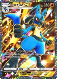 Lucario ex — Super Rare, #084