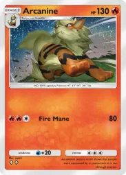 Arcanine — Uncommon, Celestial Guardians #026