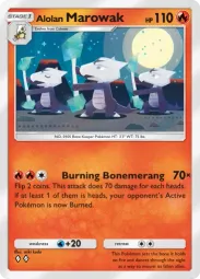 Alolan Marowak — Uncommon, Celestial Guardians #027
