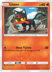 Litten — Common, Celestial Guardians #030