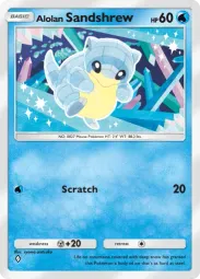 Alolan Sandshrew — Common, Celestial Guardians #038