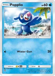 Popplio — Common, Celestial Guardians #046