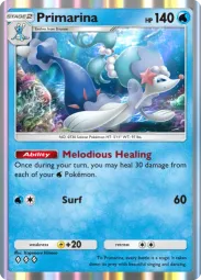 Primarina — Rare, Celestial Guardians #048