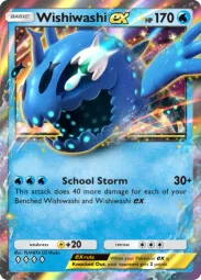 Wishiwashi ex — Double Rare, Celestial Guardians #051