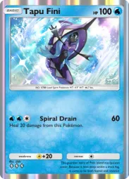 Tapu Fini — Rare, Celestial Guardians #056