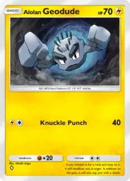 Alolan Geodude — Common, Celestial Guardians #059