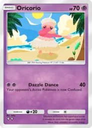 Oricorio — Uncommon, Celestial Guardians #076