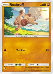 Rockruff — Common, #099