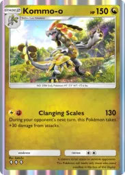 Kommo-o — Rare, #127