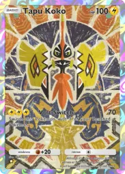 Tapu Koko — Art Rare, #166