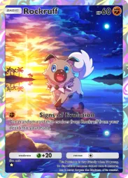 Rockruff — Art Rare, #172
