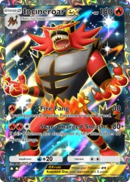 Incineroar ex — Super Rare, #182