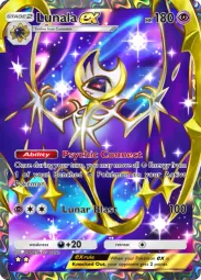 Lunala ex — Super Rare, #186