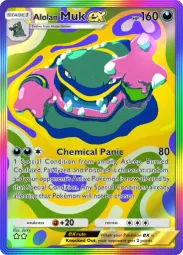 Alolan Muk ex — Special Art Rare, #206