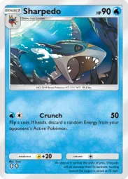 Sharpedo — Uncommon, Extradimensional Crisis #012