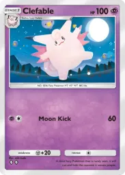 Clefable — Uncommon, Extradimensional Crisis #023