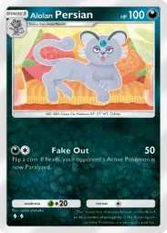 Alolan Persian — Uncommon, Extradimensional Crisis #038
