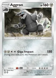 Aggron — Uncommon, Extradimensional Crisis #050