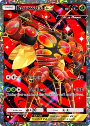 Buzzwole ex — Super Rare, #076