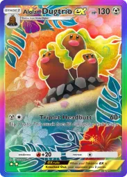 Alolan Dugtrio ex — Special Art Rare, #087