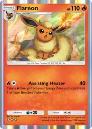 Flareon — Rare, Eevee Grove #008