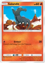 Salandit — Common, Eevee Grove #014
