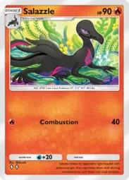 Salazzle — Uncommon, Eevee Grove #015