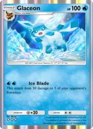 Glaceon — Rare, Eevee Grove #017