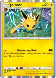 Jolteon — Rare, Eevee Grove #025