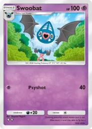 Swoobat — Uncommon, Eevee Grove #030