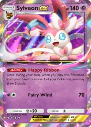 Sylveon ex — Double Rare, Eevee Grove #034