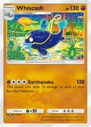 Whiscash — Uncommon, Eevee Grove #039