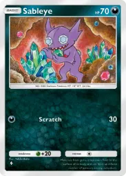 Sableye — Common, Eevee Grove #044