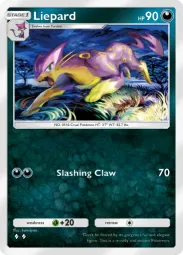 Liepard — Uncommon, Eevee Grove #046