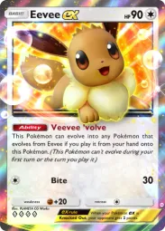 Eevee ex — Double Rare, Eevee Grove #056