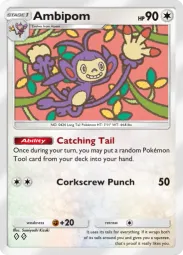 Ambipom — Uncommon, Eevee Grove #059