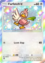 Farfetch’d — Shiny, #102