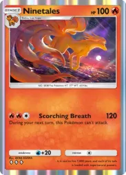 Ninetales — Rare, Wisdom of Sea and Sky #026
