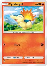Cyndaquil — Common, Wisdom of Sea and Sky #027