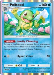 Politoed — Rare, Wisdom of Sea and Sky #040