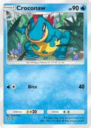Croconaw — Uncommon, Wisdom of Sea and Sky #047
