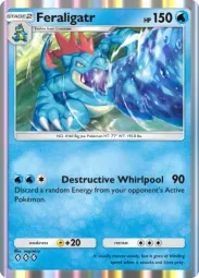 Feraligatr — Rare, Wisdom of Sea and Sky #048