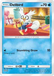 Delibird — Uncommon, Wisdom of Sea and Sky #057