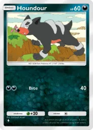 Houndour — Common, #117